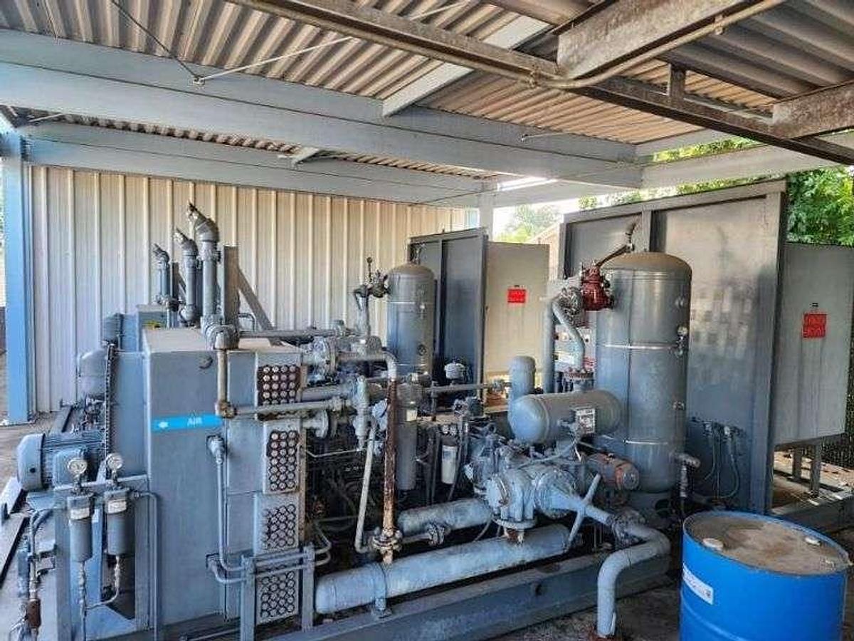 Used 2 complete Operational 4 stage Ariel CNG Stations In Louisiana serviced by JW