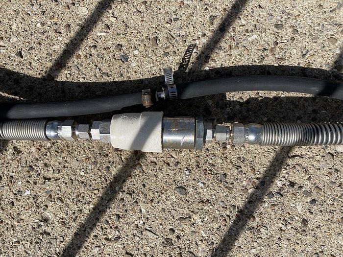 Used 12 foot CNG Dispensing Hose Valve and Nozzle for 3600 PSI vehicles