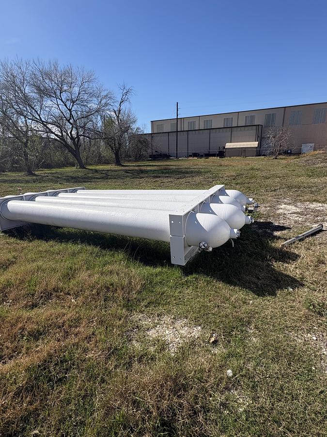 Used 18 Foot Quad Pack CNG Storage Certified by PPII 5475 PSI