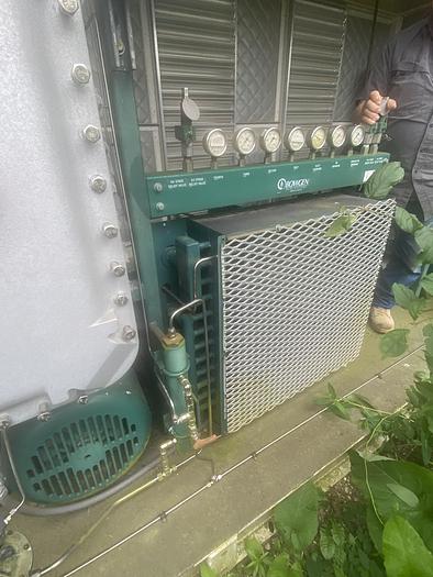 Used Hamworthy Gardner Denver Twin Pack Skid ZERO houurs