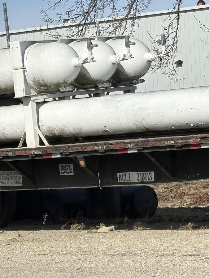 Used CNG Tri-pack CP Industries 23 foot 5500 PSI about 300 GGE