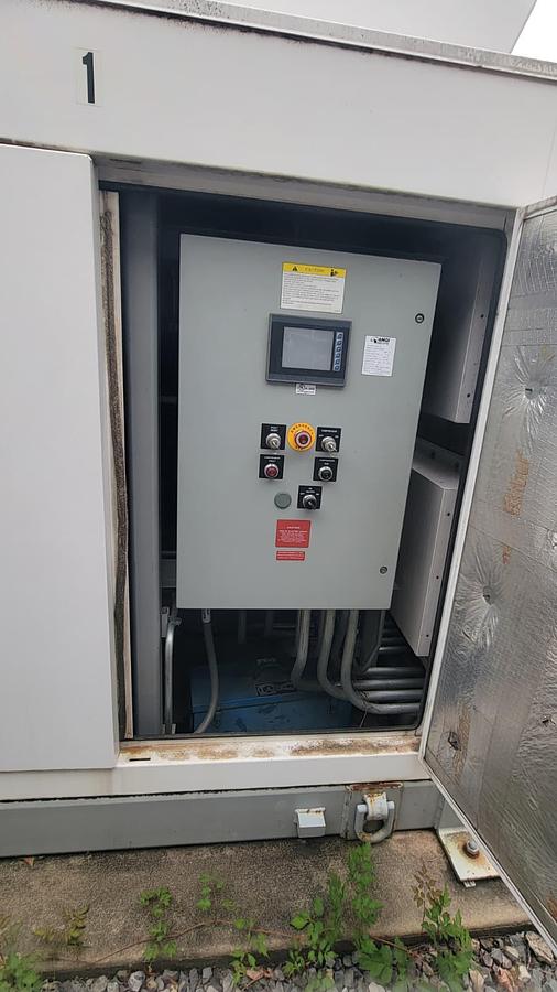Used TWO-4 stage ANGI Ariel 125 HP CNG Compressor JGP/2