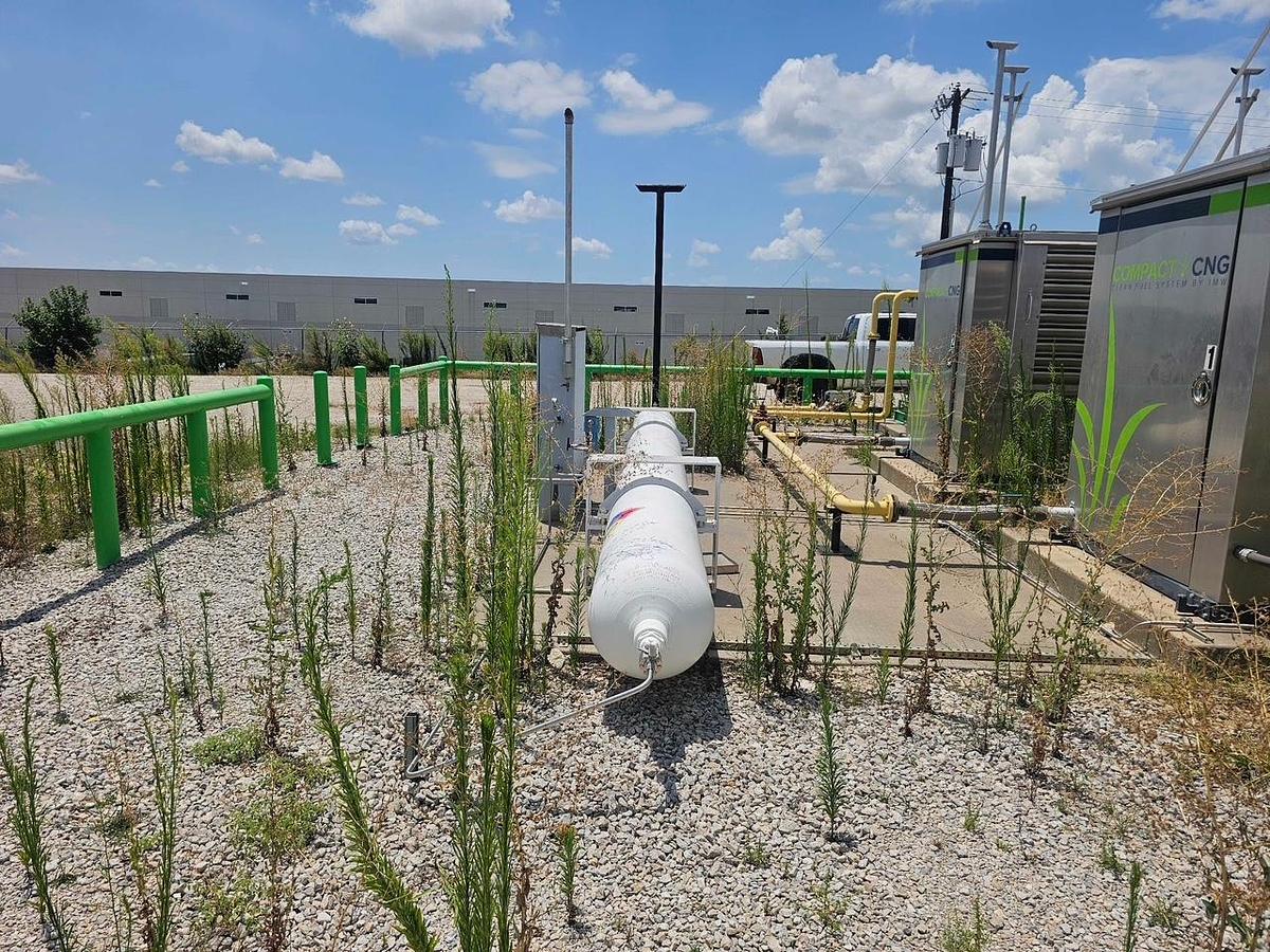 Used Single 23 foot 5500 PSI CP Industries Cylinder