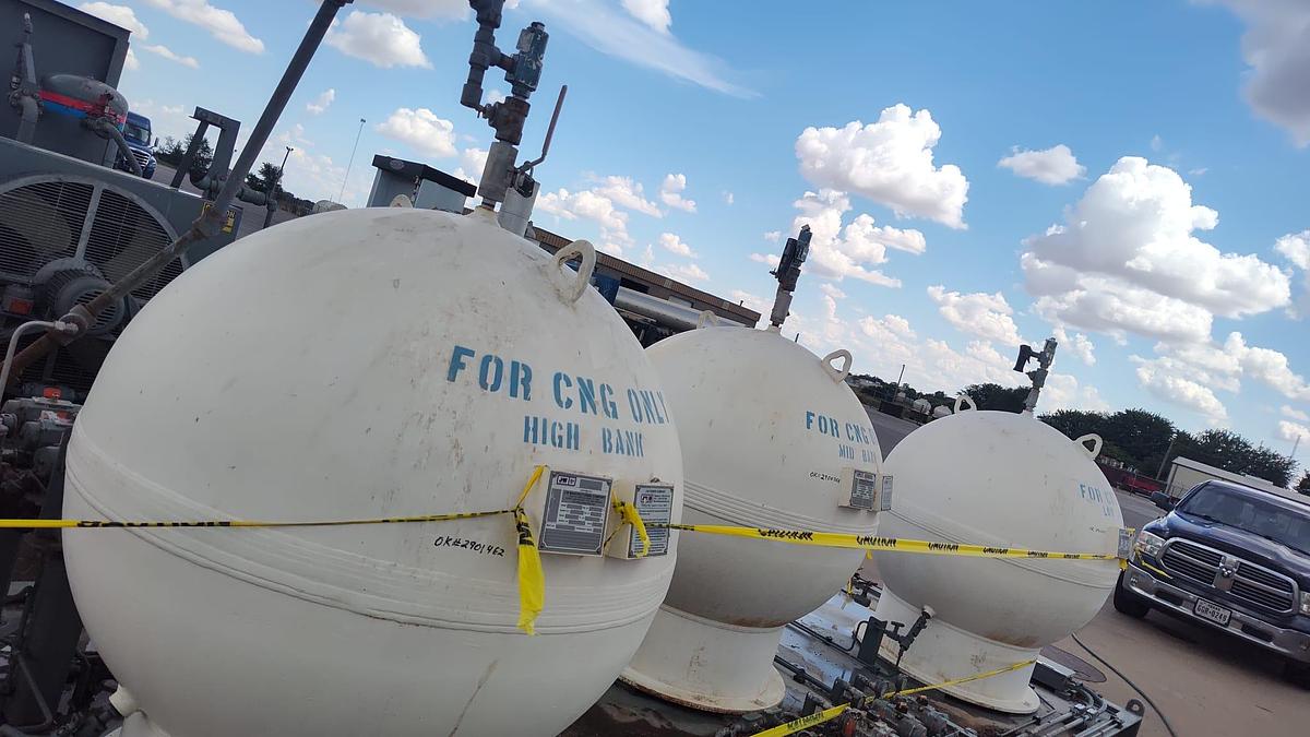Used 48" 5500 PSI CNG Spheres by JW Power