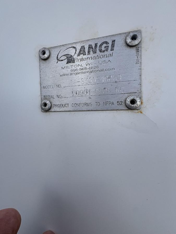 Used Compressor 4-stage 300 HP ANGI 20904