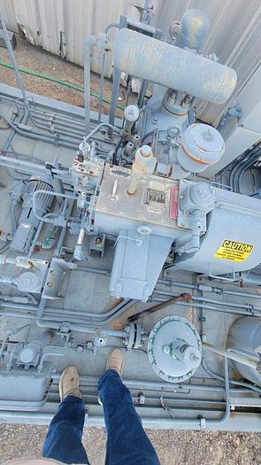 Used Ariel 75 HP 2 stage High Inlet High CFM Machine