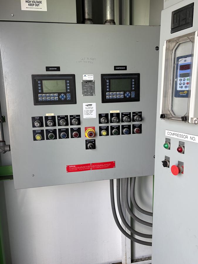 Used Compressor 4-stage 300 HP ANGI 20904