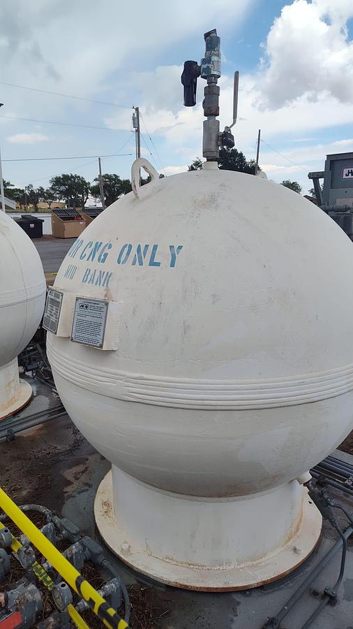 Used 48" 5500 PSI CNG Spheres by JW Power