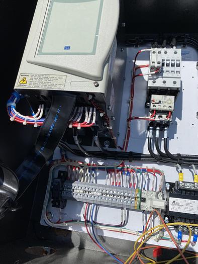 Used WEG 460 VOLT 50 AMP Soft Start UNIT.  Removed from a government application  Model GHP050PC4001