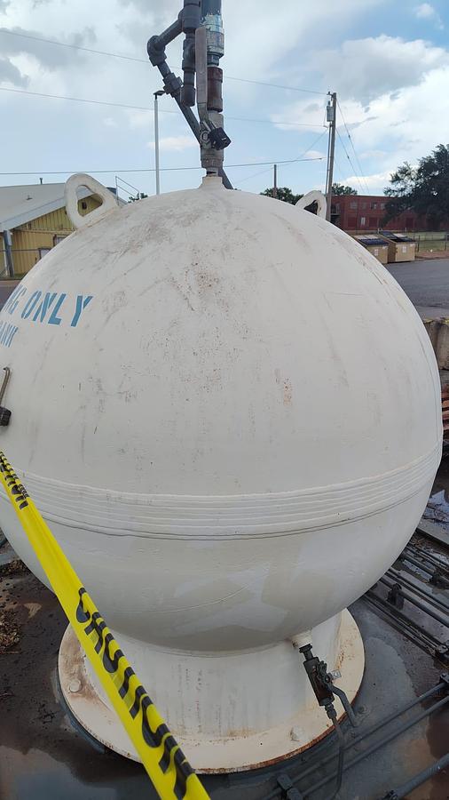 Used 48" 5500 PSI CNG Spheres by JW Power