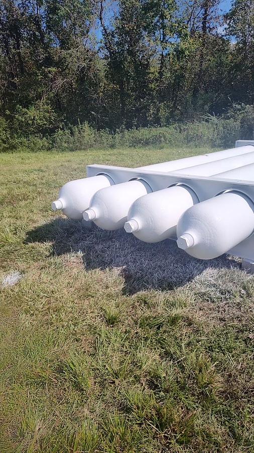 Used 2 Quad Packs CNG Storage over 700 GGE