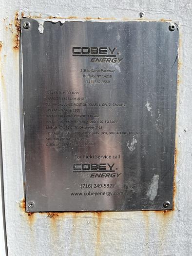 Used Complete CNG Station 185 Horse Gemini  Natural Gas Drive with great storage