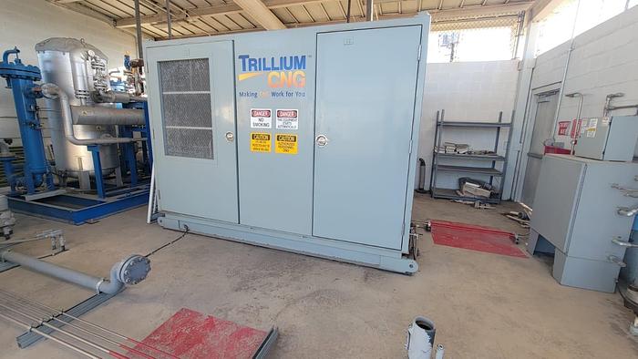 Used Complete CNG Station 4 Ariel 250 HP compressors, 23 Foot Quad Pack Storage... Prestine