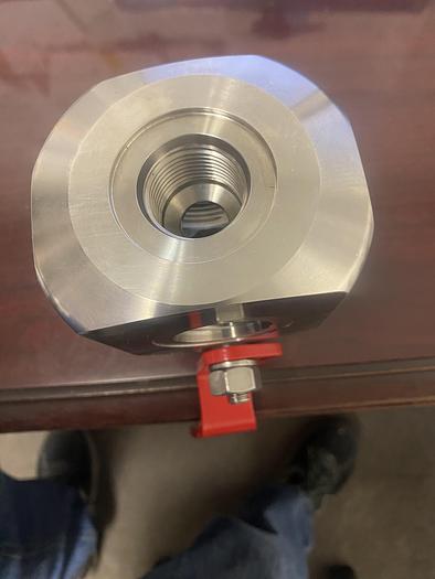 6 port 6000PSI Oasis stainless 1/2" Ball Valve Good for Hydrogen CNG ...