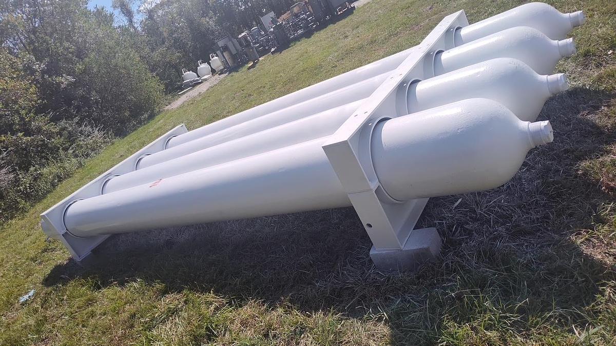 Used 2 Quad Packs CNG Storage over 700 GGE