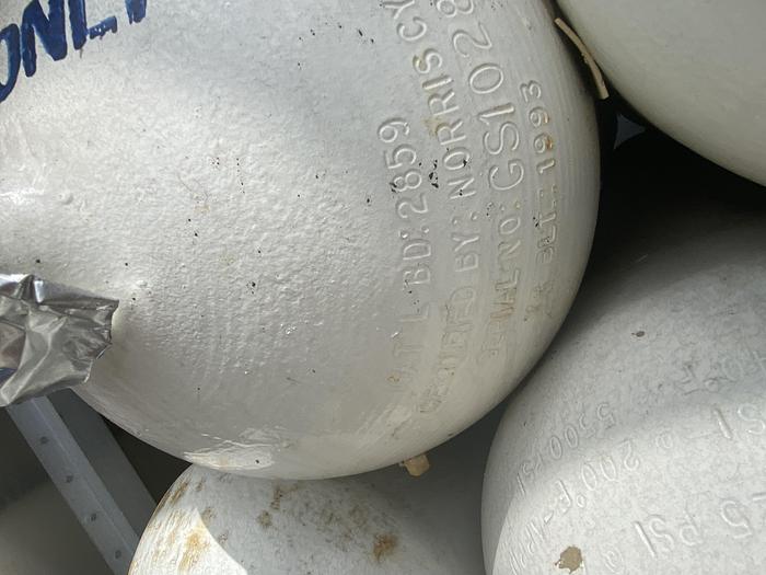 Used ANGI CNG Storage 32 ASME Cylinder Package 5500 PSI