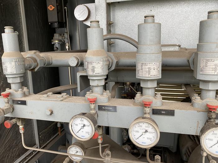 Used Complete CNG Station 4 Ariel 250 HP compressors, 23 Foot Quad Pack Storage ETC Prestine