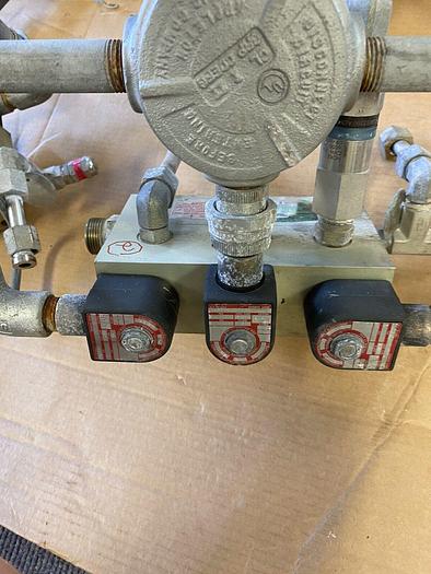 Used Krause Global sequential solenoid valve for a CNG dispenser