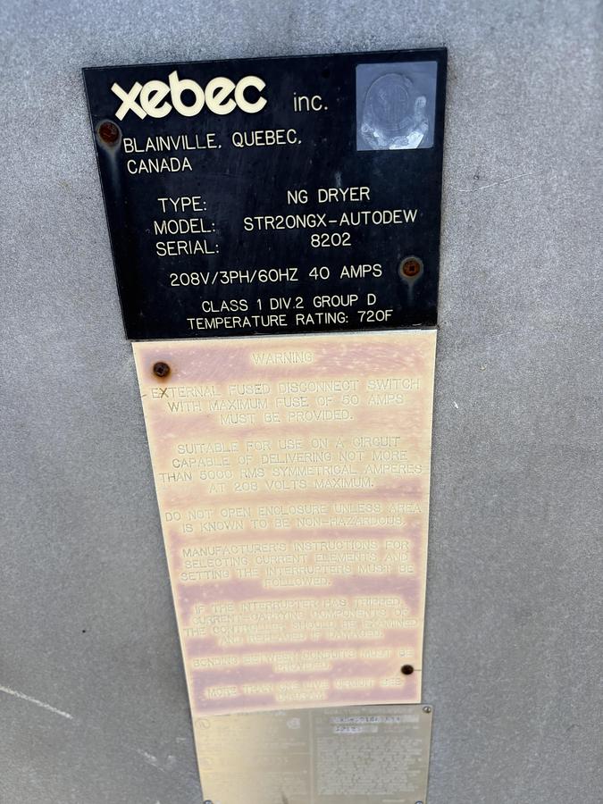 Used Regenerative  Dryers