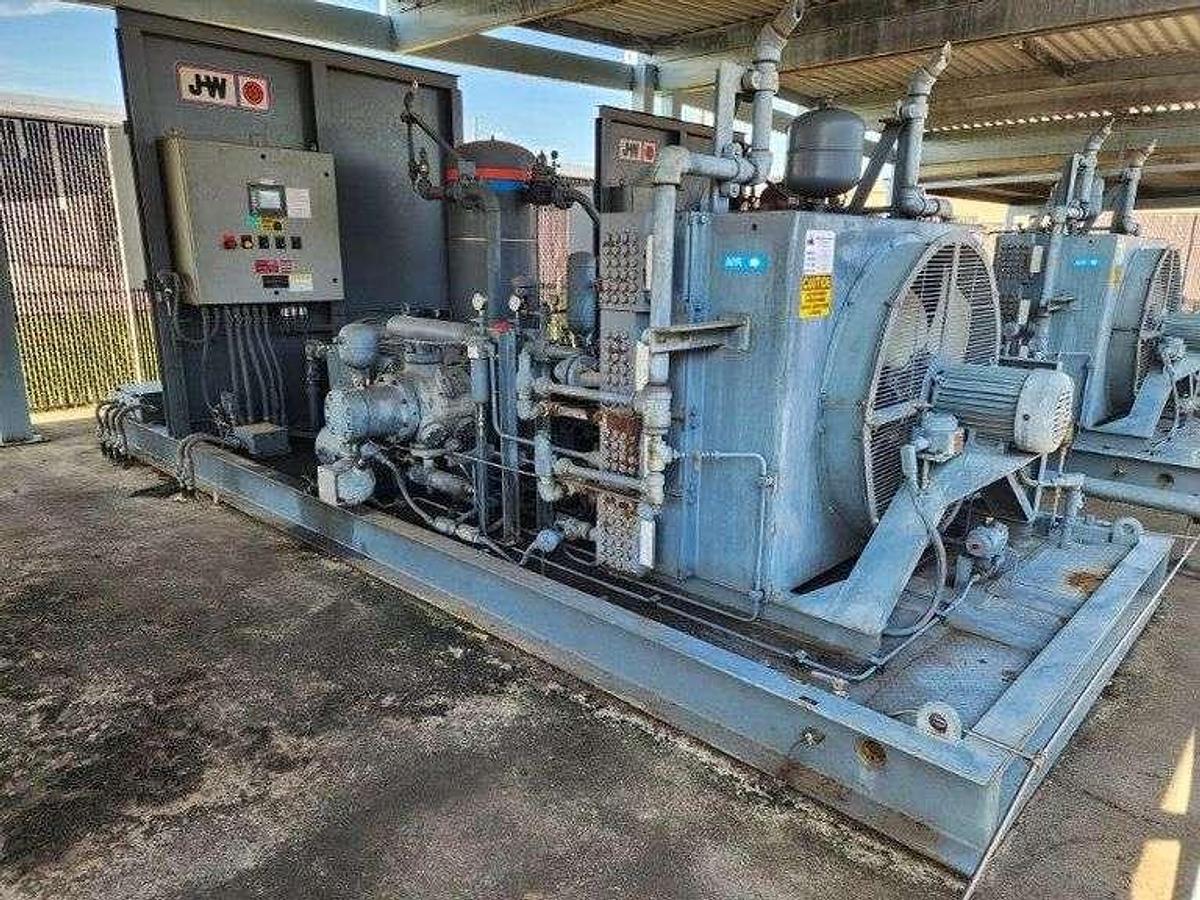 Used 2 complete Operational 4 stage Ariel CNG Stations In Louisiana serviced by JW