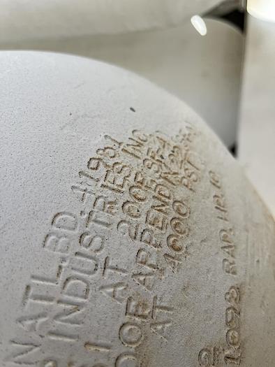 Used Large CNG Storage Vessels 9 total Tubes 4000 PSI 23 foot, 3 sets of 3 storage vessels