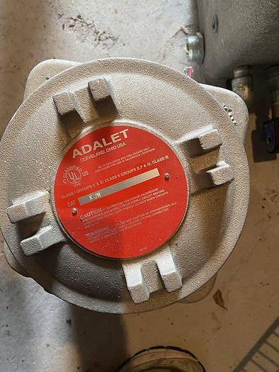 Used Adalet Explosion proof Box XJM with screw on cover
