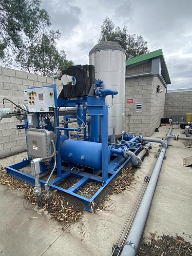 Used Complete CNG Station 4 Ariel 250 HP compressors, 23 Foot Quad Pack Storage ETC Prestine