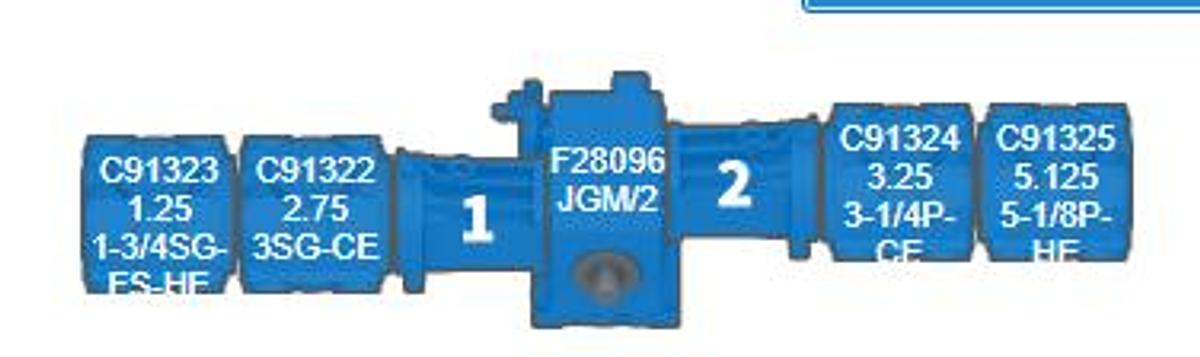 Used 2 Brand New Ariel Blocks JGM/2 75-150 HP 4 Stage CNG