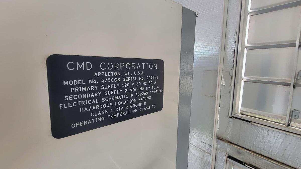 Used Two 4 Stage GE 200 HP CNG Compressors Model H302