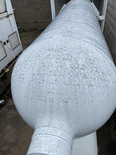 Used 23 Foot FIBA Certified 5500 PSI ASME CNG Tri-pack storage vessel