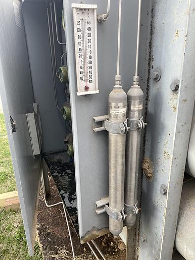 Used Cascade of 18 CNG Storage Vessels ASME 5500 PSI with priority panel