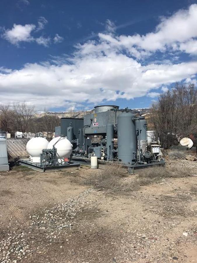 Used 2011  JW power Ariel Gardner-Denver SSQG99C  Rotart Screw with 3 Stage 4500 psi discharge