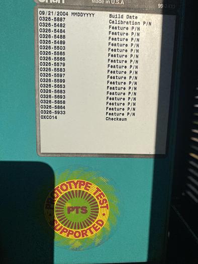 Used Cummins V-10 Ford Natural Gas Generator 85 KW Low Low Hours