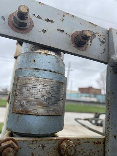 Used Cascade of 18 CNG Storage Vessels ASME 5500 PSI with priority panel