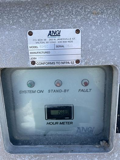 Used Angi 50 CNG compressor 1568 hours!!!