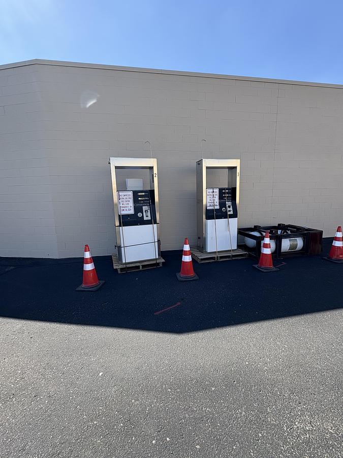 Used Krause 2 hose CNG Dispensers Model DAM 1CHG