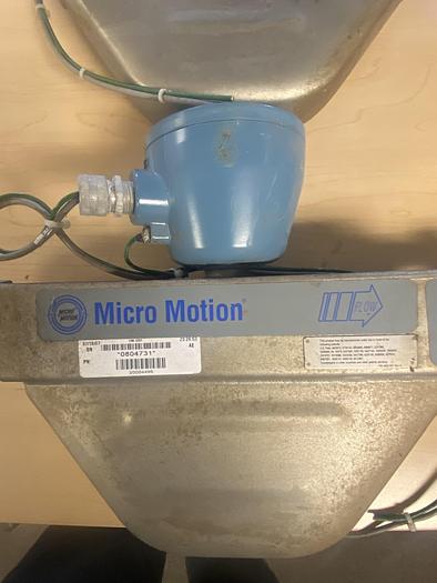 Used 4 Model CNG050s291NWBAEZZZ Micro Motions Mass Flow Sensor