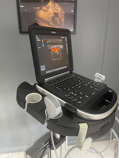 Gebraucht Sonosite Edge Ultraschallgerät inkl. 2 Sonden und Sony UP-D897 Drucker