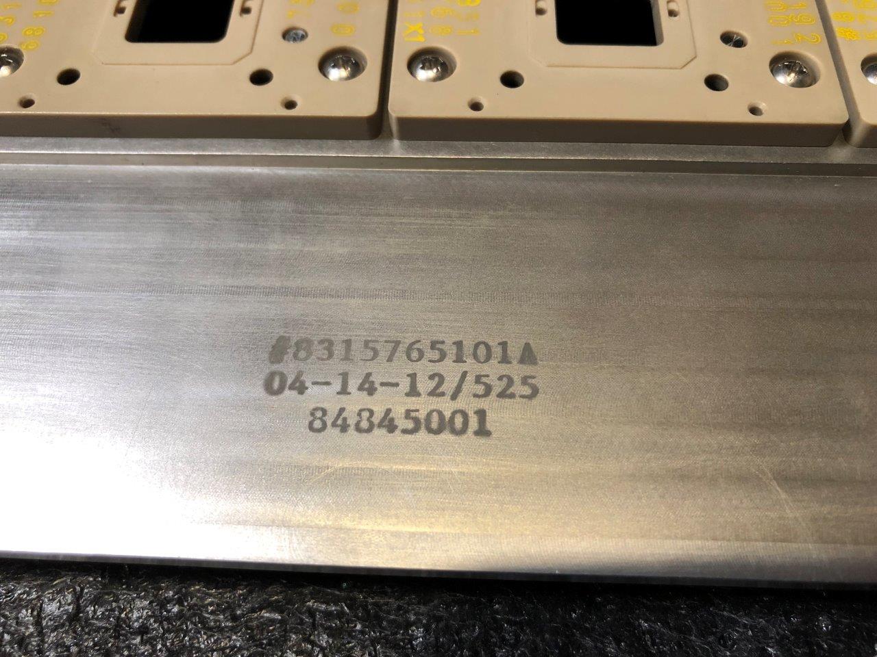 Used DELTA DE8000 6.8 x 6.2 eMGA Test Handler Change Kit