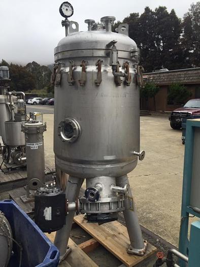 Used Filter, Pressure Leaf, 120 SF, Jkt, 316L S/st, Schenk, VTHL #S740473