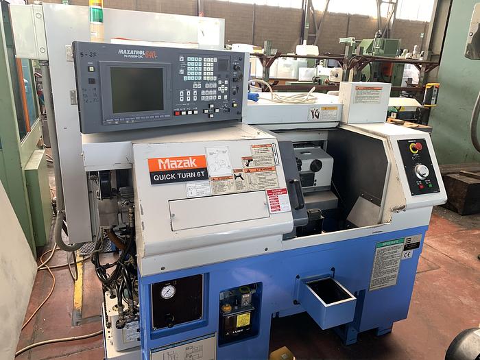Ottime Tornio Cnc MAZAK QUICK TURN 6T