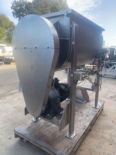 Used Mixer, Ribbon, 25 CF, 304 S/st, 15 HP, HD, #S744324