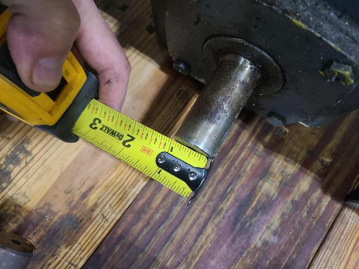 Used Leeson Direct Current Permanent Magnet Motor