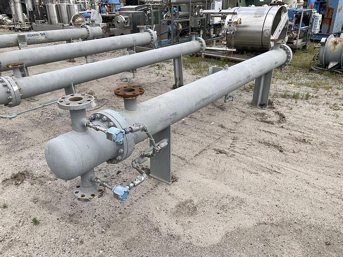 Used GEA FES Inc. approximately 230 square foot shell and tube heat exchanger