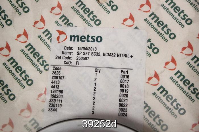 Unused Neles Jamesbury 8" Ball Valve Replacement Ball/Seat, Z110-BJ, JF-96 #39252