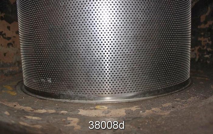 Used Bird 400 STB Pressure Screen, Cast Stainless Steel #38008