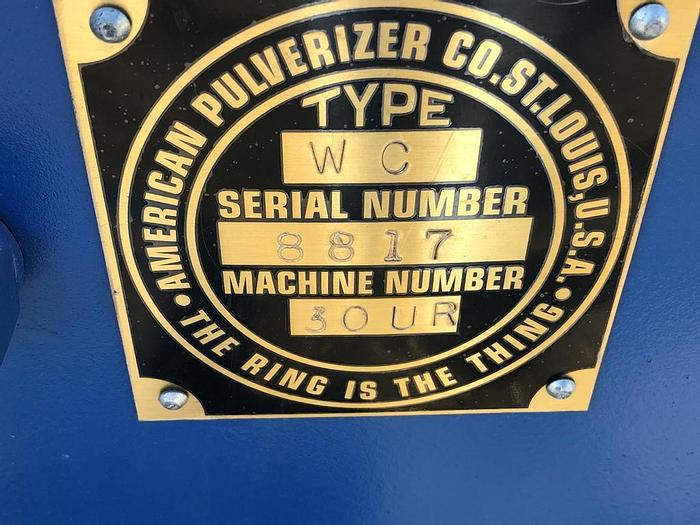 Unused Mill, Hammer, 32" x 14", C/st, 75 HP, Unused #S743557