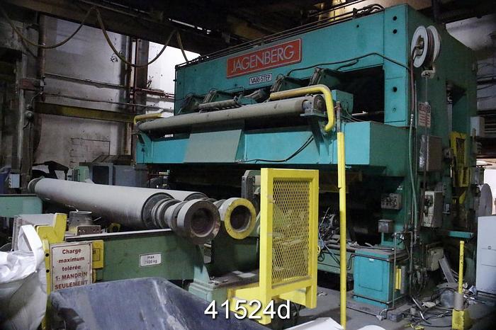 Used Jagenberg Vari-Step Winder, 157" Width, 7217 ft/min, 60" Diameter Roll #41524