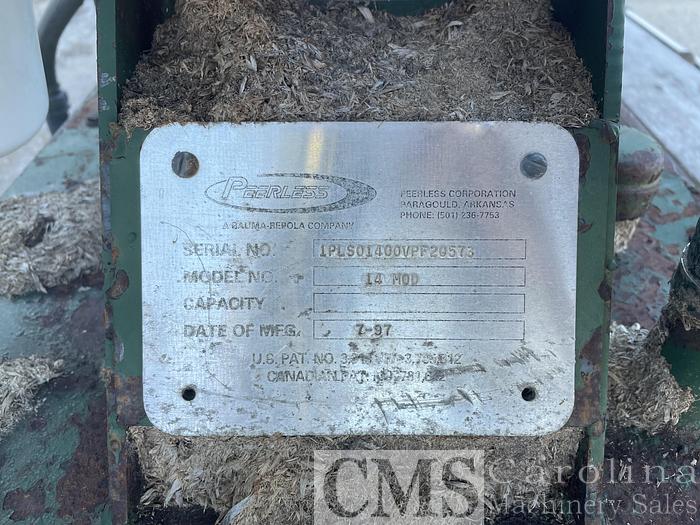 Used Peerless Chip Bin Model 14 MOD