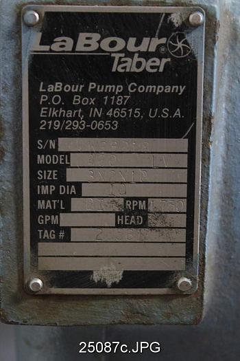 Used Goulds 3196 2x3x10 Pump Casing #25087